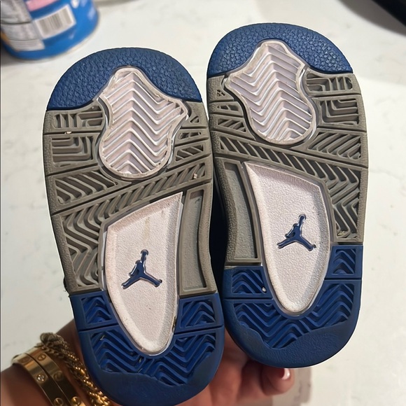 SOLD ‼️Jordan Kids Black and Blue Sneakers - Picture 3 of 3